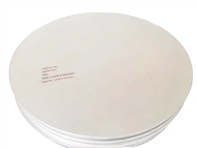 Piastra rotonda in titanio